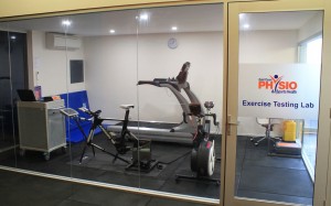 Exercise Test lab at Gold Coast Physio & Sports Health