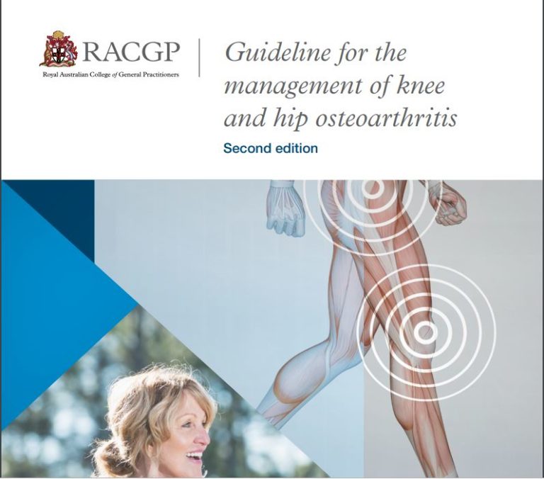 RACGP Guidelines for the Management of Hip & Knee OA Sports Physio